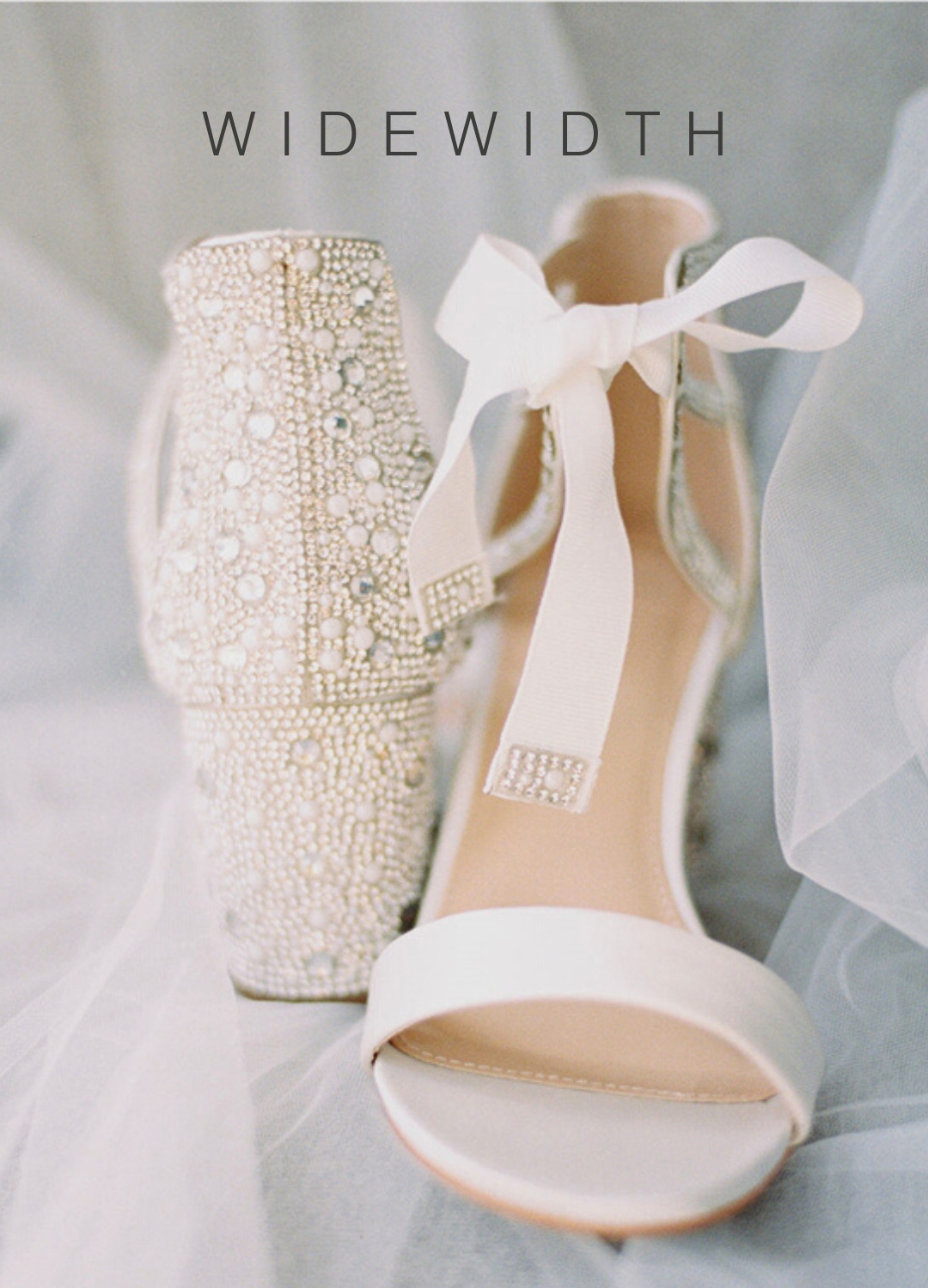 Wide width shops wedding flats