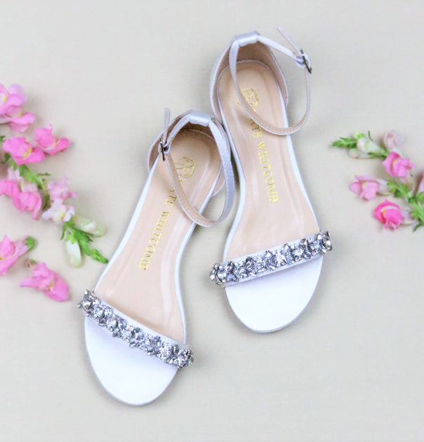 Comfortable Wedding Shoes, Bridal Sandals, Comfortable Wedding Flats ...