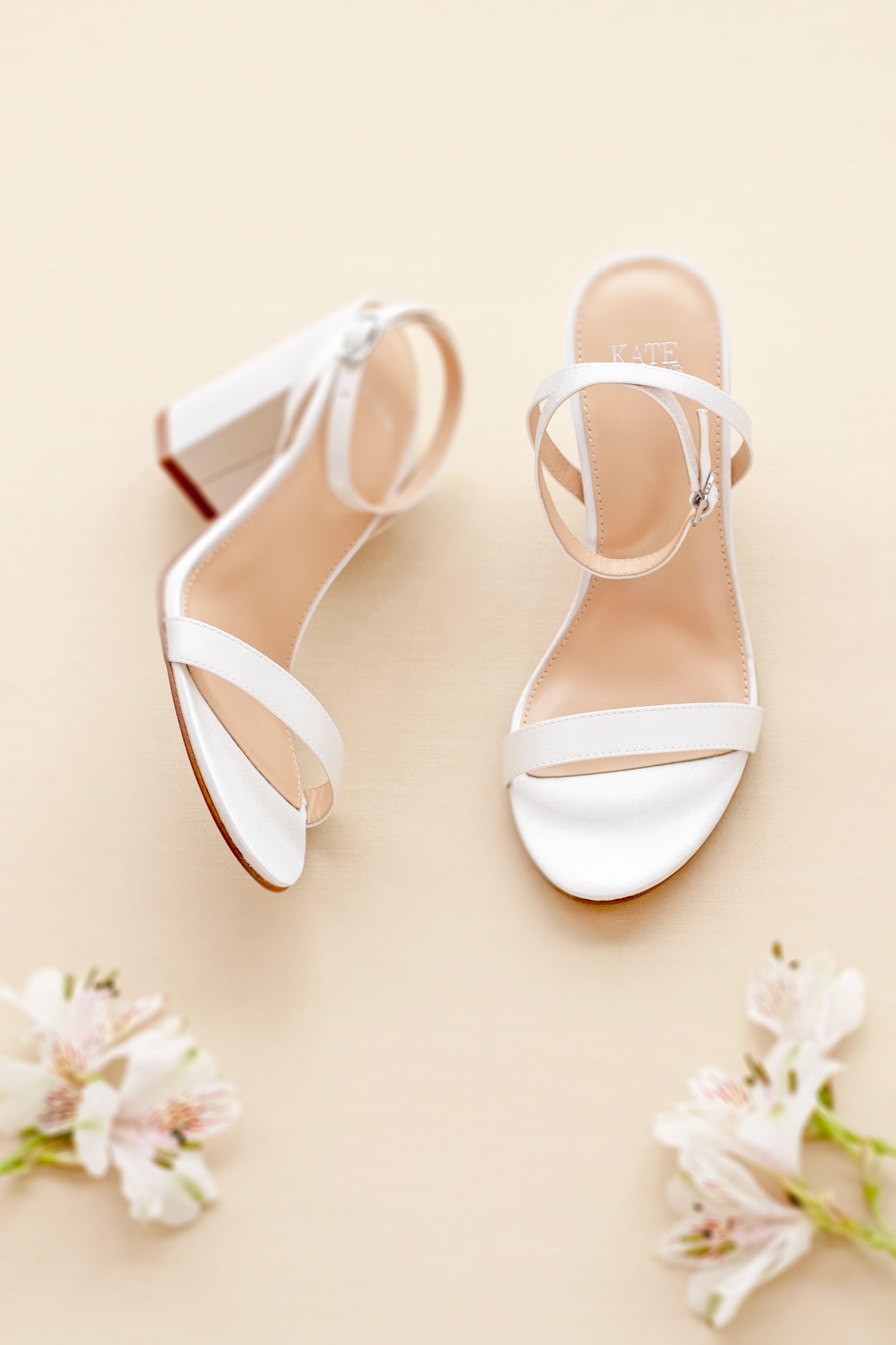 Ivory sandals block heel best sale