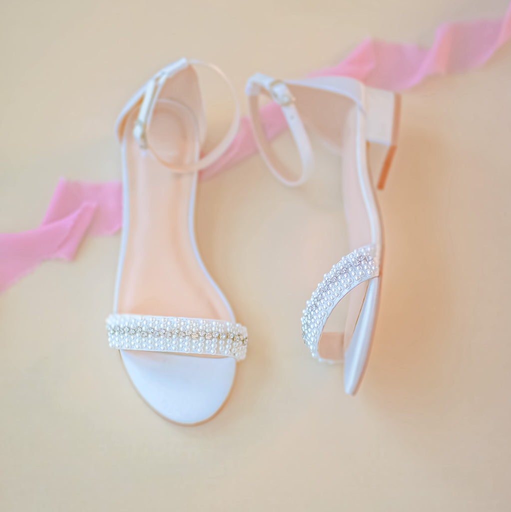Flawless Comfort: A. McDonald's Flat Bridal Shoes Collection