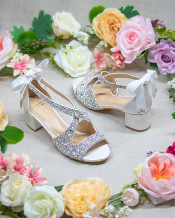 Wedding Flats, Low Heel Wedding Shoes, Comfortable Bridal Flats – Kate ...