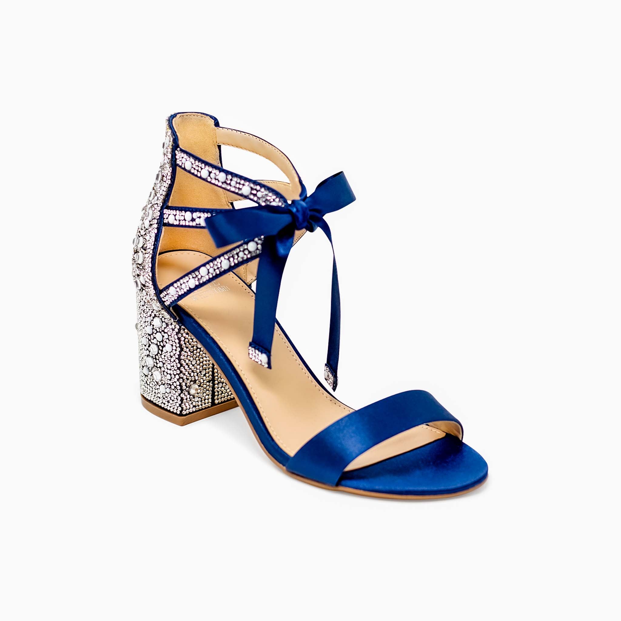 Navy block heels hotsell